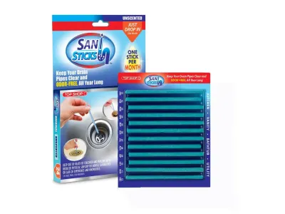 Палички від засмічення зливу раковини та каналізації Sani Sticks
