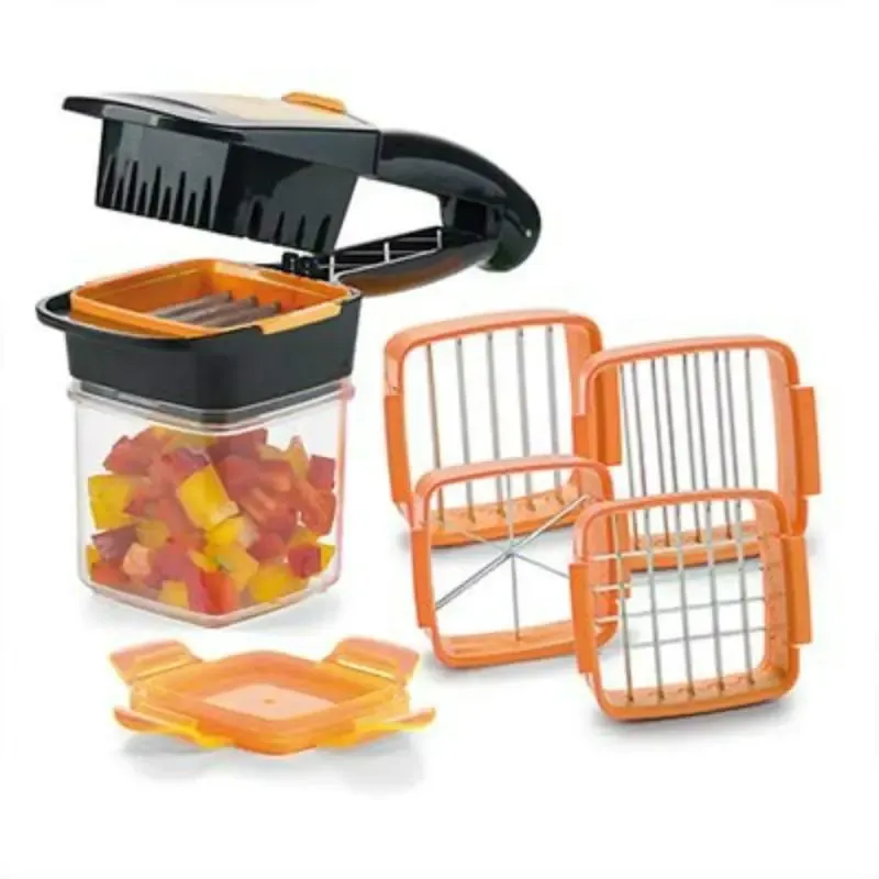 Овочерізка з контейнером 5 в 1 Nicer Dicer Quick