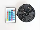 Стрічка світлодіодна RGB 5050 2м з пультом для підсвічування телевізора, монітора, меблів від USB