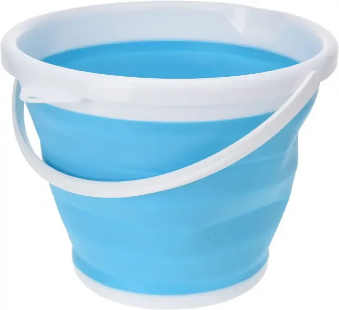 Складне відро Silicon Bucket 10арк., Туристичне відро, Силіконове відро