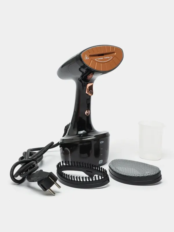 Вертикальний ручний відпарювач RAF R.7047B з функцією дезінфекції, 1800Вт, 30г/хв.