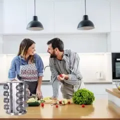 Карусель для спецій Spice carousel 16 відсіків. Контейнери для спецій