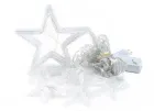 Світлодіодна гірлянда штора зорепад 138LED (гірлянда із зірками): довжина 2,5м (білий колір)