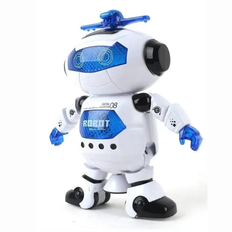 Танцюючий робот, що світиться Dancing Robot | дитяча іграшка музичний робот! Топ Продажів