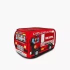 червона Пожежна машина Дитячий ігровий намет TK Group TENT 110 х 70 х 70 см у сумці