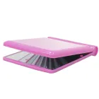 Дзеркало косметичне Travel Mirror Pink з LED підсвічуванням на 8 світлодіодів
