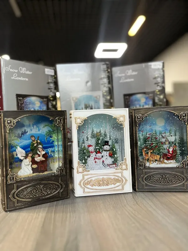 Сніговик Новорічний музичний нічник-світильник XMAS WDL 24023B