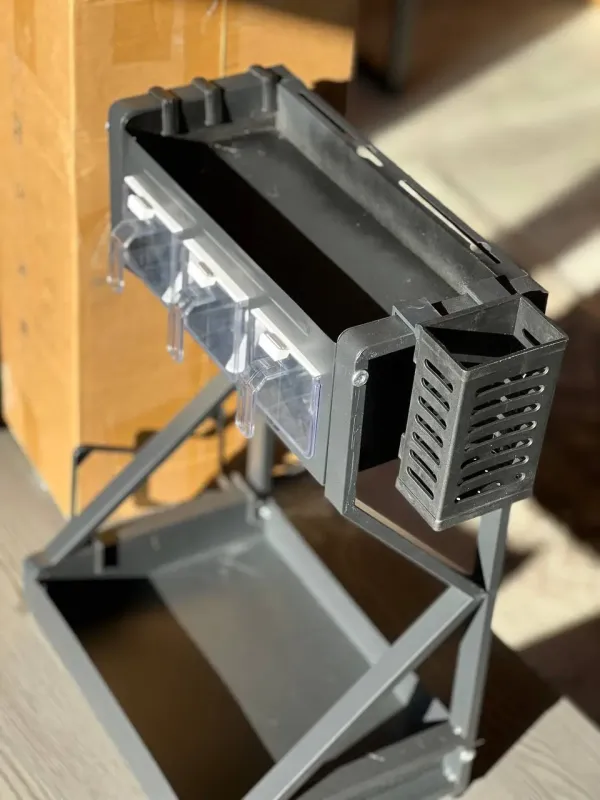 Органайзер для приправ kitchenware AND-2, двоярусна стійка для посуду + спецівниця, багатофункціональна сушарка посуду та спецій, містка полиця для спецій з кухонними шафами