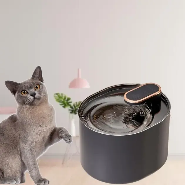 Автоматична напувалка для тварин 3л фонтан для котів та собак Pet water dispenser UKC зі змінним фільтром