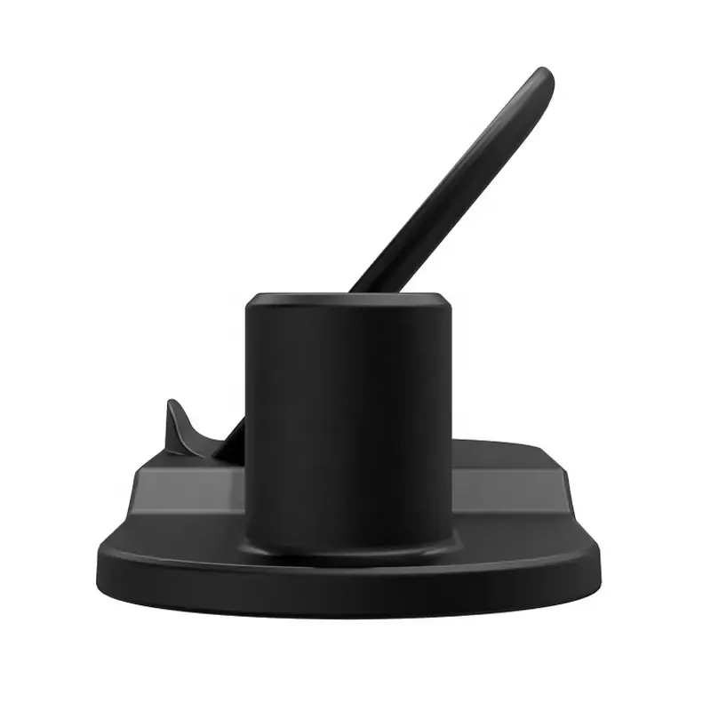 Швидка бездротова зарядка Qi Wireless Fast Charger 3 в 1 для телефону (док станція), чорна