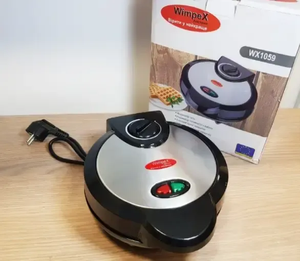 Вафельниця Wimpex WX-1059, 1200 Вт