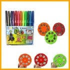 Дитячий стіл проектор для малювання з підсвічуванням Projector Painting РОЖОВИЙ