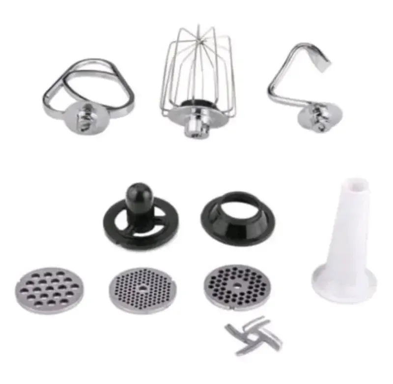 Кухонний комбайн 3 в 1 Rainberg RB-8080 Тістоміс / М'ясорубка / Блендер / Планетарний міксер 4200В