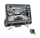 Автомобільний реєстратор 1080P FHD РК-екран 3 камера заднього огляду 170