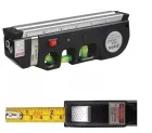 Лазерний рівень із вбудованою рулеткою FIXIT Laser Level Pro 3 4в1 рулетка лінійка