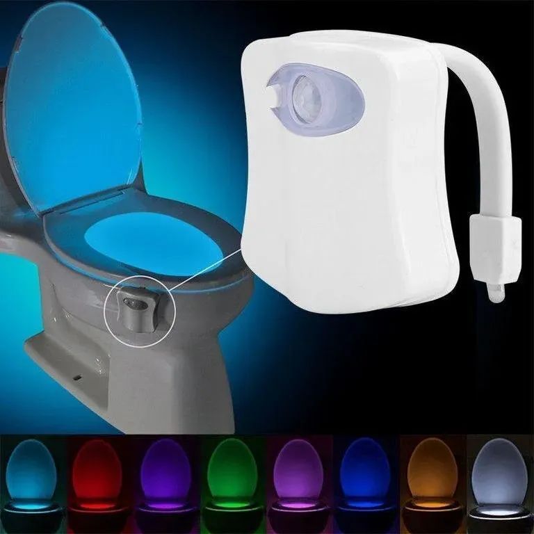 Led підсвічування для унітазу з датчиком руху TOILET Light Bowl
