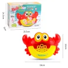 Іграшка для ванни Музичний краб Bubble crab з піноутворювачем
