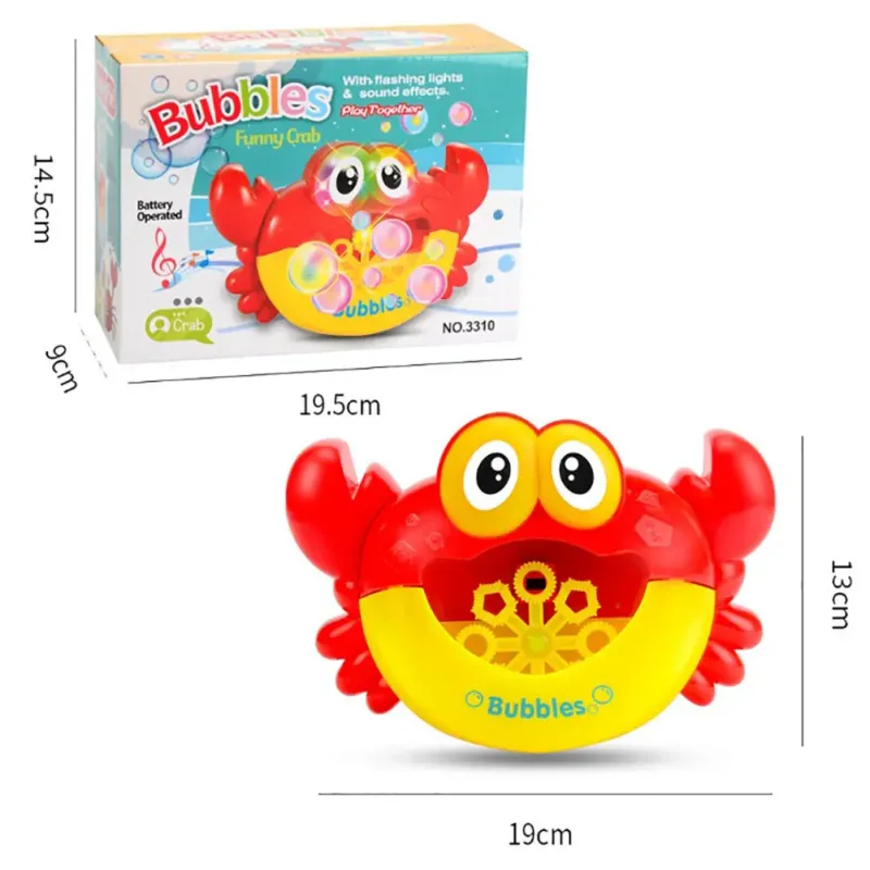 Іграшка для ванни Музичний краб Bubble crab з піноутворювачем