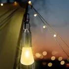 Лампочка з акумулятором + карабін, від USB, BL HK-169C / Підвісна LED лампочка / Ліхтар для кемпінгу