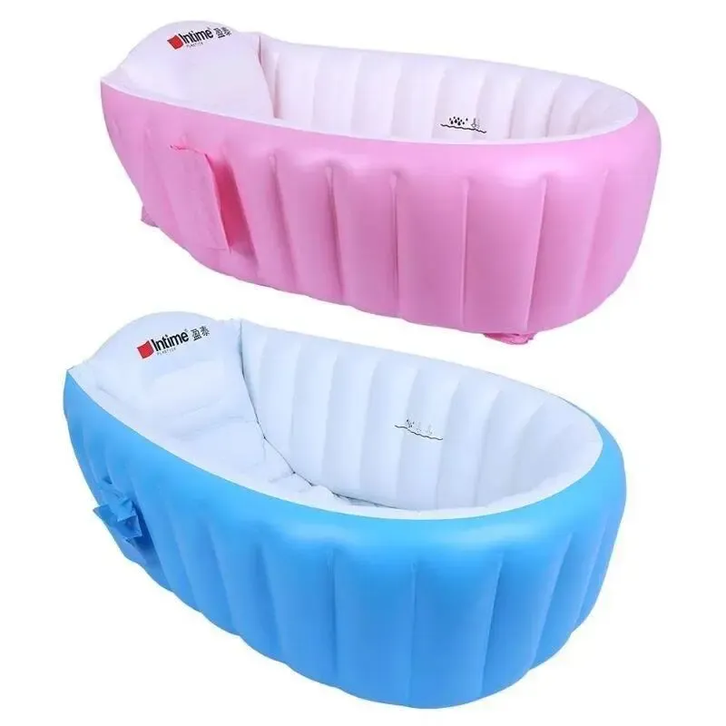 Дитяча Надувна ванна з насосом Intime Baby Bath Tub