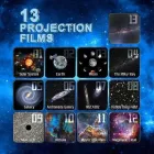 Домашній планетарій + 13 картриджів нічник проектор зоряного неба галактика зі змінними картриджами Білий