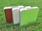 Зелений Розкладний стіл чемодан Посилена для пікніка зі стільцями