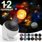 Проектор зоряного неба домашній планетарій Planetarium Galaxy 12 галактик 360 °