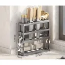 Кухонна підставка, настінна багатофункціональна стійка для зберігання  AND-90-10-24pcs (варіант 2)