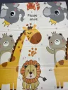 Звірята/Жираф Дитячий розвиваючий двосторонній термо килимок 180*150