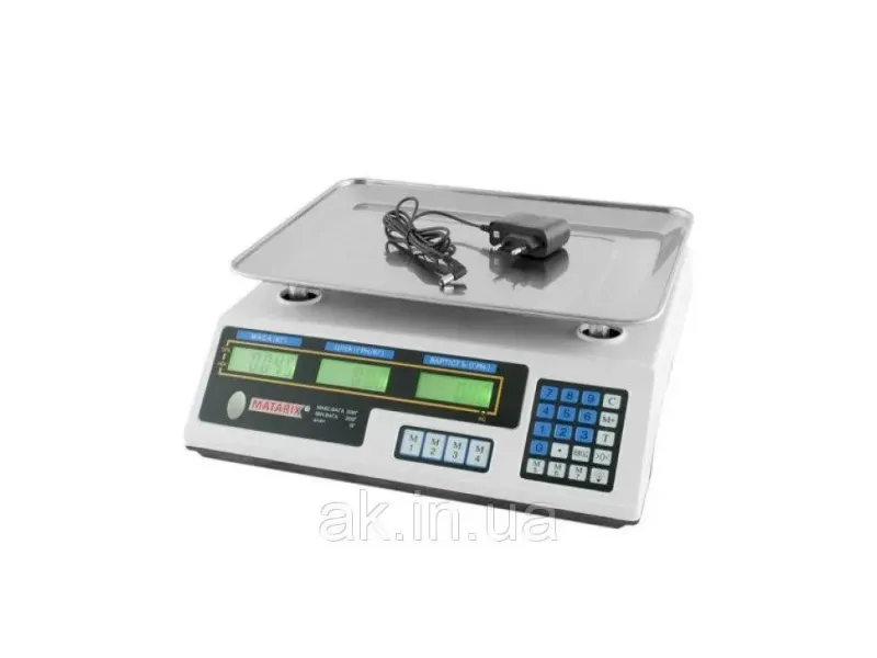 Ваги торговельні MATARIX MX-410A 50 кг