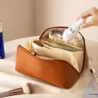 Косметичка органайзер для косметики / дорожній несесер жіноча на блискавці