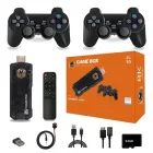 Ігрова ТВ-приставка M8 mini 4K на Android TV із вбудованим емулятором ретро-ігор та джойстиками
