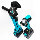 Акумуляторний набір 2 в 1 болгарка гайковерт кутова (турбінка) 21V 4Ah