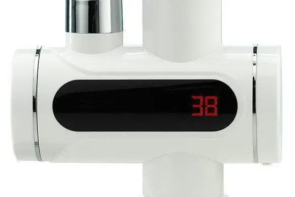 Бокове Проточний водонагрівач з LCD екраном , водонагрівач, кран