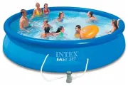 Сімейний надувний басейн 457*84 см із картриджним фільтр-насосом 2006 л/год. Intex 28158
