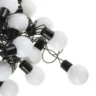 Гірлянда матова кулька 28LED 5м (флеш) 10мм, Новорічна бахрама, Світлодіодна гірлянда, Вулична гірлянда