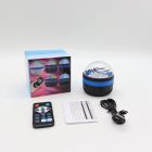 Нічник-проектор зоряного неба RGB + пульт ДК, від USB, AT-0  Світлодіодна обертова лампа
