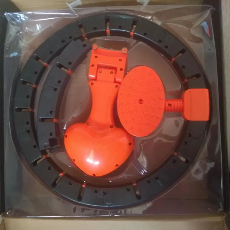 Хулахуп обруч для схуднення, фітнес коло для талії, хула хуп з обтяжувачем Hula Hoop