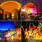 Sunset Lamp RGB 16 кольорів - проекційний світильник заходу сонця, світанку з пультом