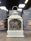 Санта Клаус Новорічний музичний ліхтар нічник з підсвічуванням Xmas 24072D