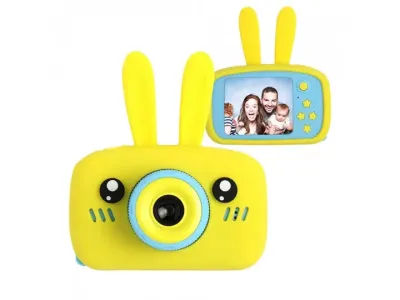Дитячий фотоапарат Smart Kids Camera цифрова фотокамера, дитяча камера для фото жовтий Дитячий фотоапарат Smart Kids Camera цифрова фотокамера, дитяча камера для фото жовтий