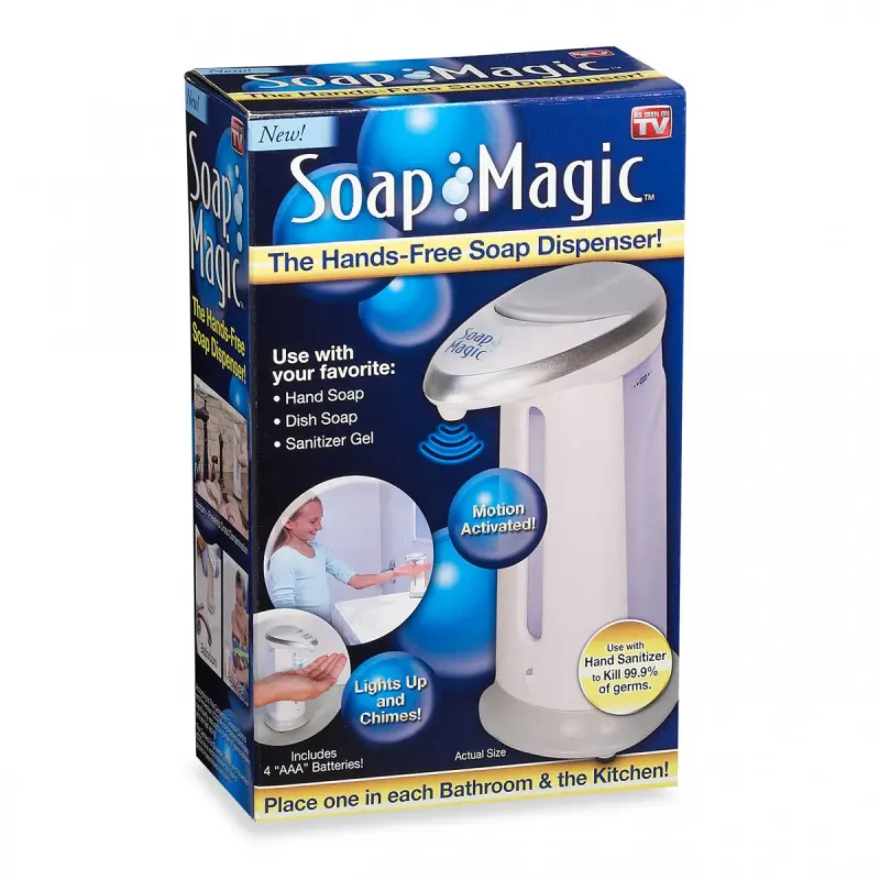 Сенсорний дозатор для рідкого мила Soap Magic