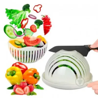 Універсальна овочерізка салатниця Salad Cutter