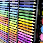 Великий набір для дитячої творчості та малювання Super Mega Art Set Black 168 предметів