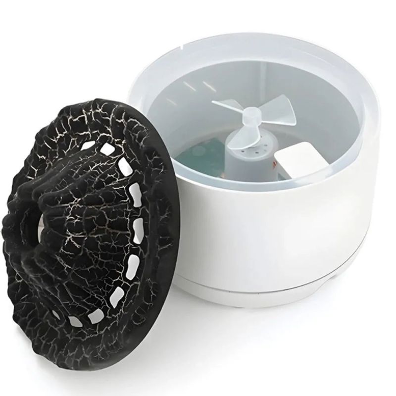 Ароматичний дифузор Volcano Fire Flame, аромотерапія, зволожувач повітря, 2 кольори пульт Jellyfish Mist Flame Volcano Home Appliance Life Store