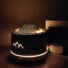 Ароматичний дифузор Volcano Fire Flame, аромотерапія, зволожувач повітря, 2 кольори пульт Jellyfish Mist Flame Volcano Home Appliance Life Store