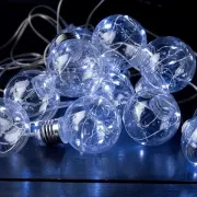 Холодний білий Гірлянда RD-9008 лампа Едісона 75 LED 3,2 м Мікс RGB