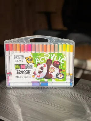 Акварельні маркери 48 кольорів Water Brush