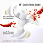 Портативний кухонний подрібнювач Release Hands One Click Garlic