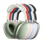 Бездротові повнорозмірні навушники Bluetooth Macaron P9 Max сині